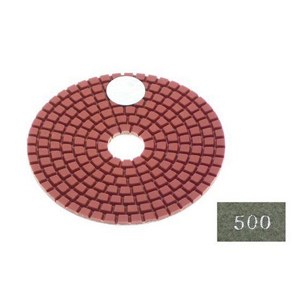 (image for) Diamond flexible polishing pad wet - 4" 500# - Click Image to Close