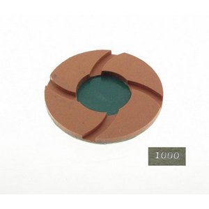 (image for) Diamond flexible polishing pad 6mm thickness wet - 4" 1000#