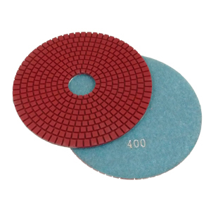 (image for) Diamond flexible polishing pad wet - 6" 400#