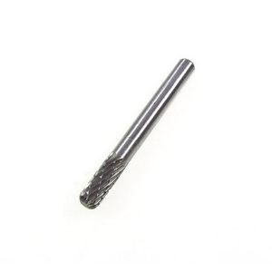 (image for) Carbide burr cylinder with round head - 6x16mm