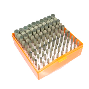 (image for) Rubber sesame polishing points assorted 100 pcs