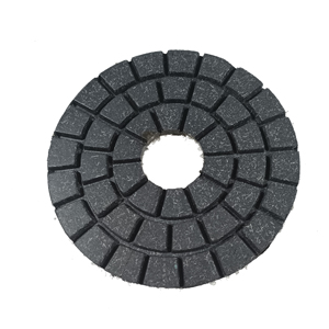 (image for) Diamond flexible polishing pad final buff - 3 " black