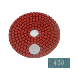 Diamond flexible polishing pad wet - 4" 400#