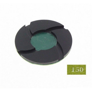 (image for) Diamond flexible polishing pad 6mm thickness wet - 4" 150#