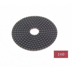 Diamond flexible polishing pad wet - 5" 100#