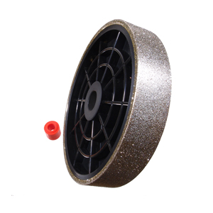 (image for) Diamond grinding wheel plastic core - 8" x 1-1/2" 180#