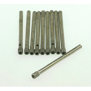 (image for) Diamond coated drill bits 10 pcs - 3.5mm