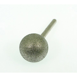 Diamond coated point sphere 30mm 60#