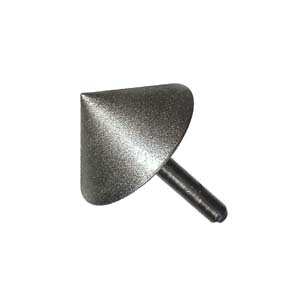 (image for) Diamond coated point cone - 50mm 90° 240#