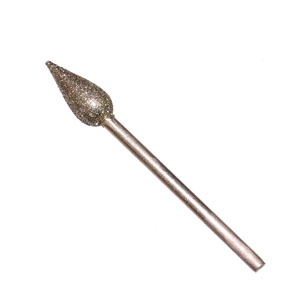 (image for) Diamond Coated Point Flame 6mm 100#