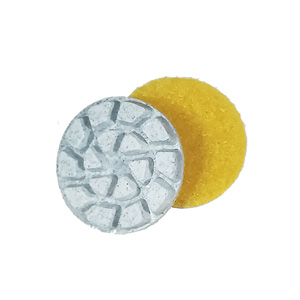 (image for) Diamond resin bonded mini grinding pad 25mm 150#